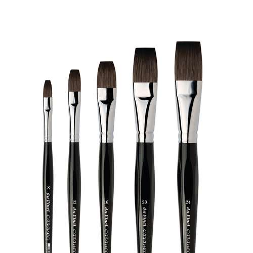 Da Vinci Casaneo Flat Watercolour Brushes Series Art